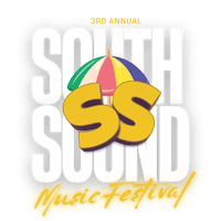 the logo for the 3rd annual south sound festival